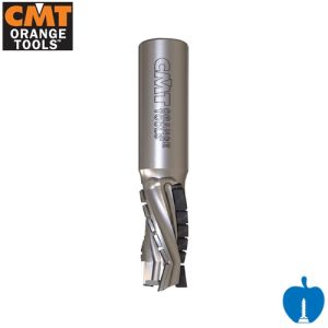 18mm Diameter x 25mm Cut Length CNC PCD Diamond Compression Router Cutter With Shear Angle 20mm Shank Z=3 R/H CMT 