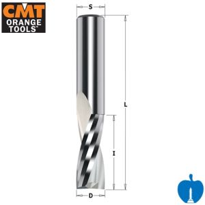 3mm Diameter x 12mm Cut Length CNC Positive Up Cut Finishing Spiral Router 2 Flute R/H CMT 191.030.11