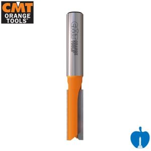 CMT 12.7mm Diameter x 50mm Cut Length TCT Straight Router Cutter With 12.7mm Shank
