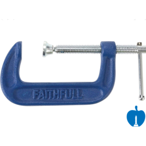 Faithfull Medium-Duty G-Clamp 150mm (6in)