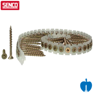 SENCO 4.2x25mm Duraspin Collated Flooring Wood to Wood Screws 42R25MY - 1,000 Screws