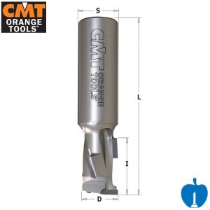 20mm Diameter x 27mm Cut Length CNC PCD Diamond Up/ Down Compression Router With Shear Angle Z=1+1 R/H CMT 