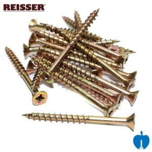 5.0 x 80mm Reisser R2 Part Thread High Performance Joinery Woodscrews 1,500pcs