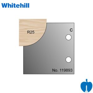 Whitehill R25 Ovolo Profile Knives No. 119893 - 119893C