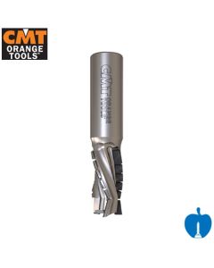 22mm Diameter x 70mm Cut CNC PCD Diamond Compression Spiral Router Cutter With Shear Angle 25mm Shank Z=3+3 R/H CMT 