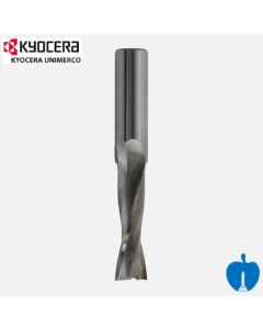 16mm Diameter x 55mm Cut Length CNC Positive Up Cut Finishing Spiral Router 2 Flute R/H Kyocera Unimerco 