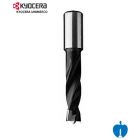 15mm Diameter x 70mm Overall Length 2 Flute Lip & Spur Dowel Drill Bit R/H Kyocera Unimerco