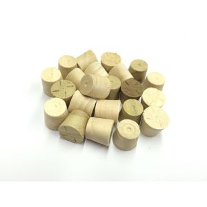 12mm Poplar  Cross Grain Tapered Wooden Plugs