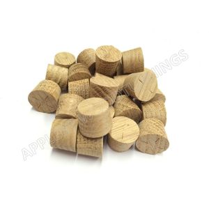 15mm American White Oak Tapered Wooden Plugs 100pcs