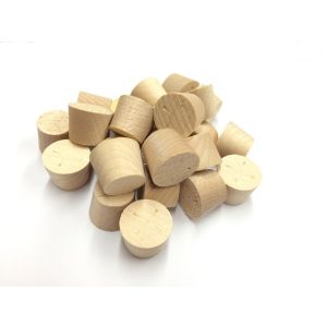 18mm Maple Tapered Wooden Plugs 100pcs