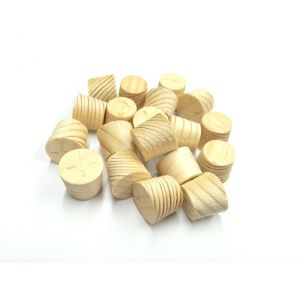 12mm Spruce Cross Grain Tapered Wooden Plugs