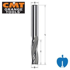 CMT 12mm x 35mm S=12mm Finishing Spiral Router 3 Flute Positive R/H 193.120.11