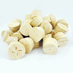 18mm Spruce Tapered Wooden Plugs 100pcs