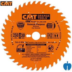 150mm 24 Tooth CMT ITK Plus Rip & Crosscut Circular Saw Blade