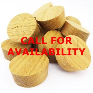 32mm Teak Tapered Wooden Plugs 100pcs