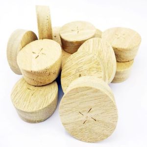 35mm Idigbo Tapered Wooden Plugs suitable for Kitchen Doors 100pcs