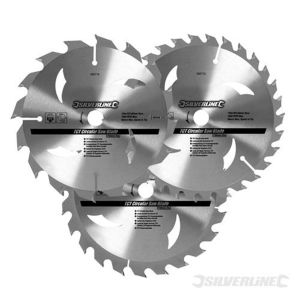 3 Pack 160mm TCT Circular Saw Blades to suit HOLZHER 2103 / 2104 / 2105 / 2106