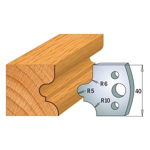 40mm Euro Profile No.12 Knives CMT 690.012 - 1 pair