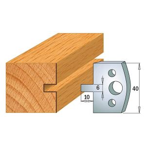 40mm Euro Profile No.16 Knives CMT 690.016 - 1 pair