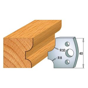 40mm Euro Profile No.40 Knives CMT 690.040 - 1 pair