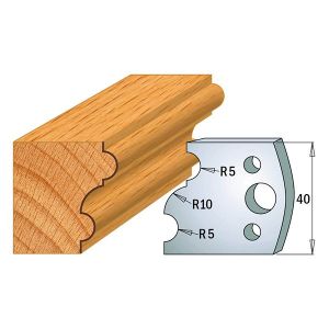 40mm Euro Profile No.52 Limiters CMT 691.052 - 1 pair