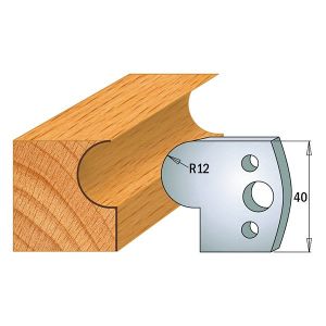 40mm Euro Profile No.58 Knives CMT 690.058 - 1 pair