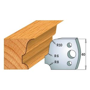 40mm Euro Profile No.64 Knives CMT 690.064 - 1 pair