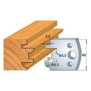 40mm Euro Profile No.96 Knives CMT 690.096 - 1 pair