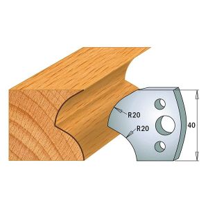 40mm Euro Profile No.120 Knives CMT 690.120 - 1 pair