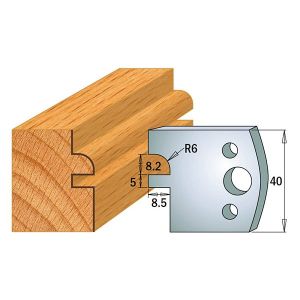 Profile No.134 40mm Euro Knives, Limiters and sets 