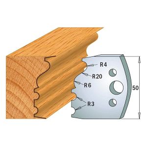 Profile No.513 50mm Euro Knives, Limiters and Sets