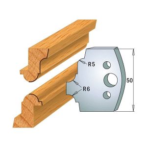 Profile No.542 50mm Euro Knives, Limiters and Sets