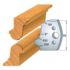 Profile No.557 50mm Euro Knives, Limiters and Sets