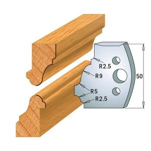 Profile No.558 50mm Euro Knives, Limiters and Sets