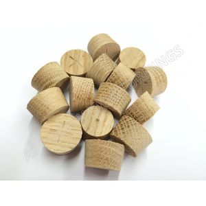 19mm American White Oak Tapered Wooden Plugs