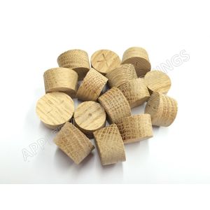 20mm American White Oak Tapered Wooden Plugs 100pcs