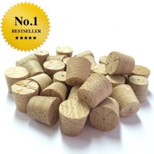 12mm European Oak Cross Grain Tapered Wooden Plugs 100pcs