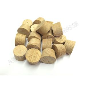 20mm European Oak Cross Grain Tapered Wooden Plugs 100pcs