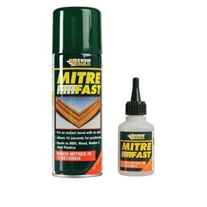 Everbuild Mitre Fast Bonding Kit - Standard supplied by Appleby Woodturnings