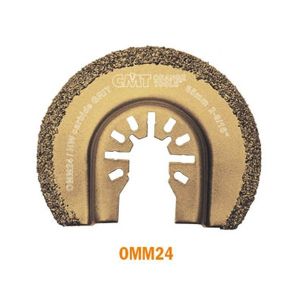 65mm Carbide Grit Radial Saw Blade with Universal Arbor