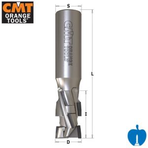 20mm Diameter x 55mm Cut Length CNC PCD Diamond Up/ Down Compression Router With Shear Angle Z=2+2 R/H CMT 