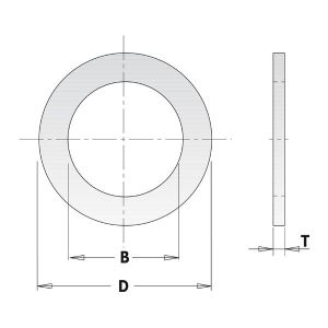 Saw Blade Bore Reducing Bush 32mm - 30mm CMT 299.229.00