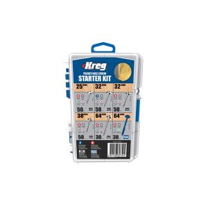 Kreg Durable Pocket-Hole Starter Screw Kit 260pcs SK04-INT