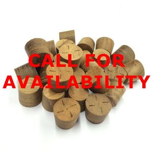 12mm Teak Tapered Wooden Plugs 100pcs