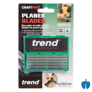 Trend Craft Pro Planer blade set 82mm x 5.5mm x 1.1mm 10pieces - 5Pairs