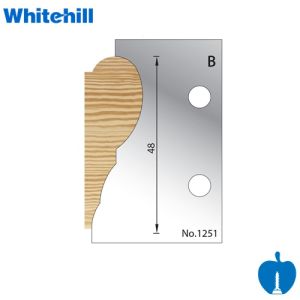 Whitehill 48mm Picture Frame Profile Knives No. 1251 003H01251