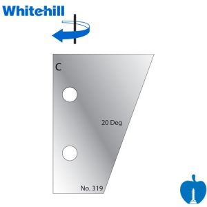 Whitehill 20 degree Scribe Profile Cutter Knives No. 319, Ref, 003H00319