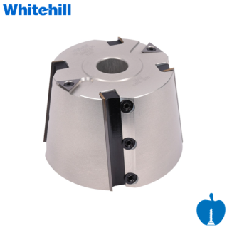 Whitehill 150 x 100 x 30mm Bore 9deg Cill Z4 Aluminium Cutter Block - 080A00010