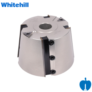 150mm Diameter x 100mm In Height Whitehill 9 Deg Cill Z4 Aluminium Cutter Block With 31.75mm Bore - 080A00020