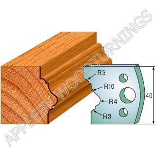 Profile No. 102  40mm Euro Knives, Limitors and Sets